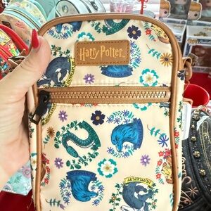 Harry Potter Floral Crossbody Bag